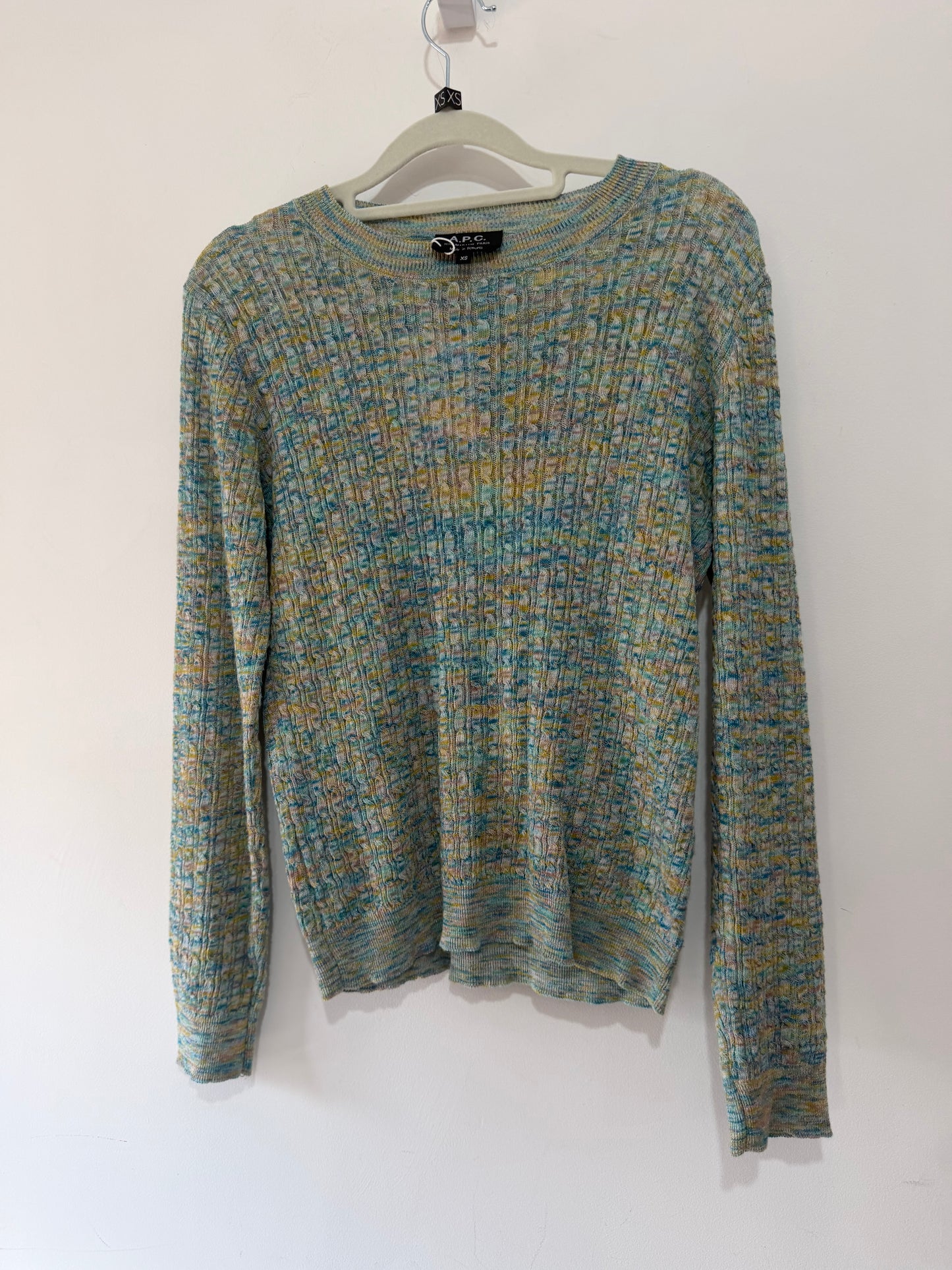 Preloved, Blue A.P.C. Jumper, UK 6