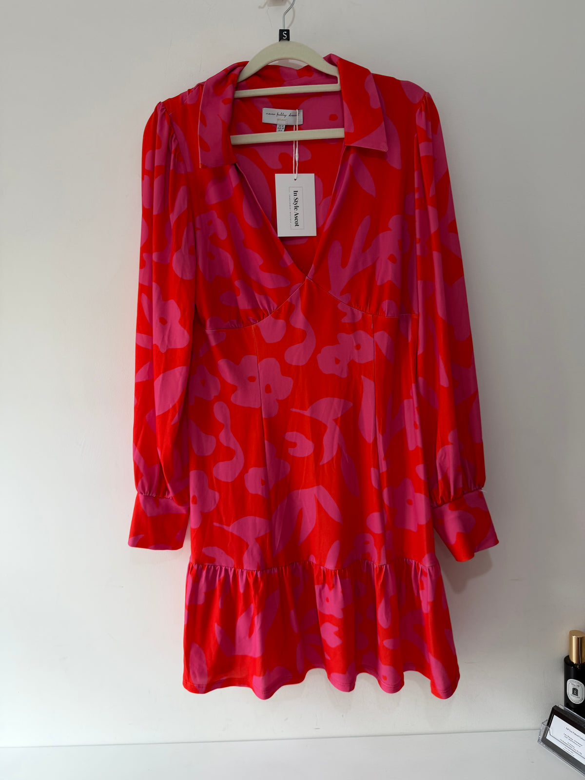 Preloved Never Fully Dressed Dress UK 10 Red and Pink