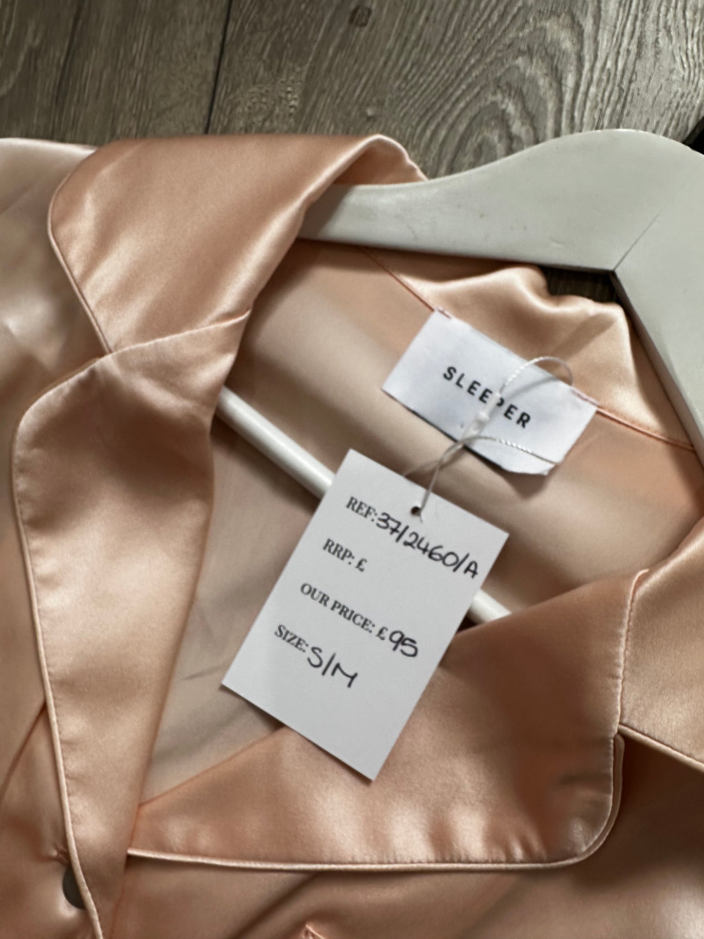 Sleeper Silk Pyjama Set, Size S/M
