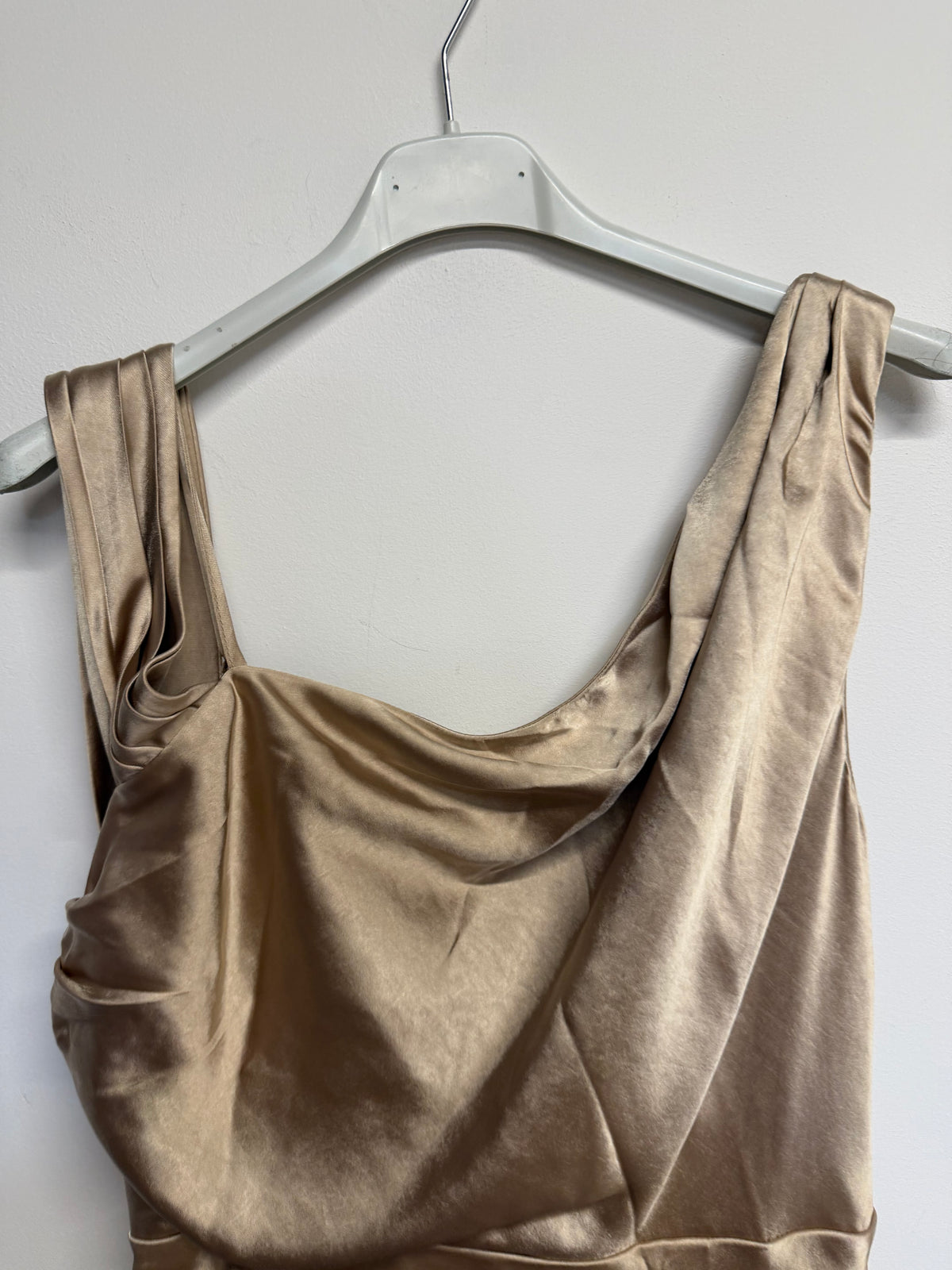 Preloved Six Stories Dress BNWT Size 12 Gold
