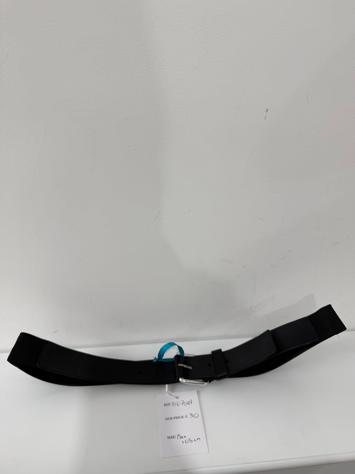 Pre-owned black Seraphine Belt, Max 105 cm