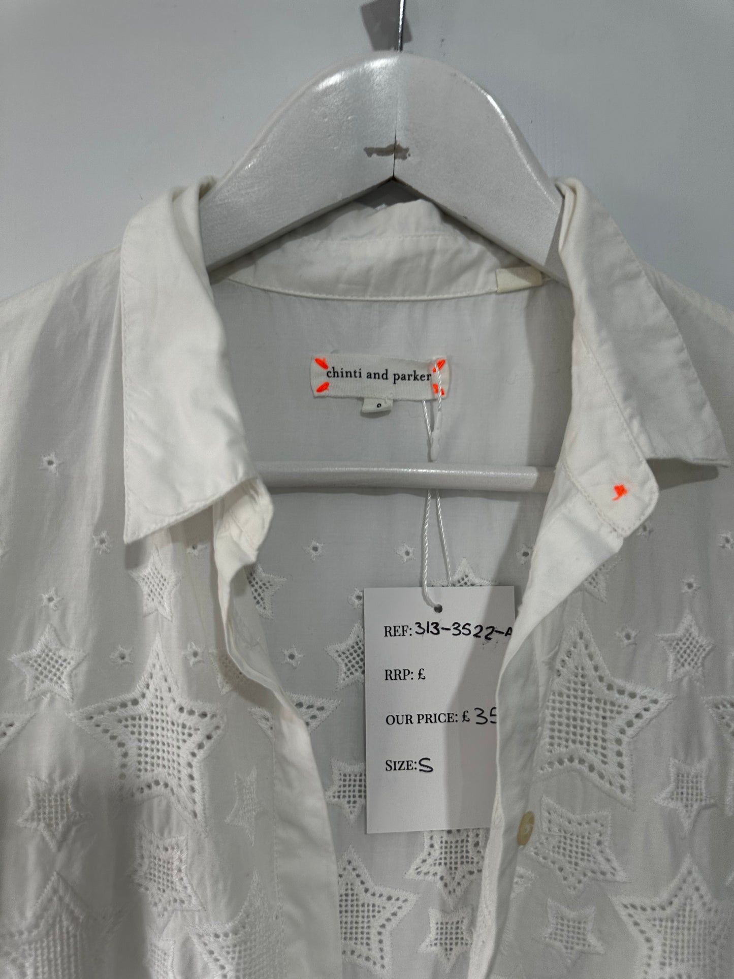 White Chinti & Parker Dress, Size S