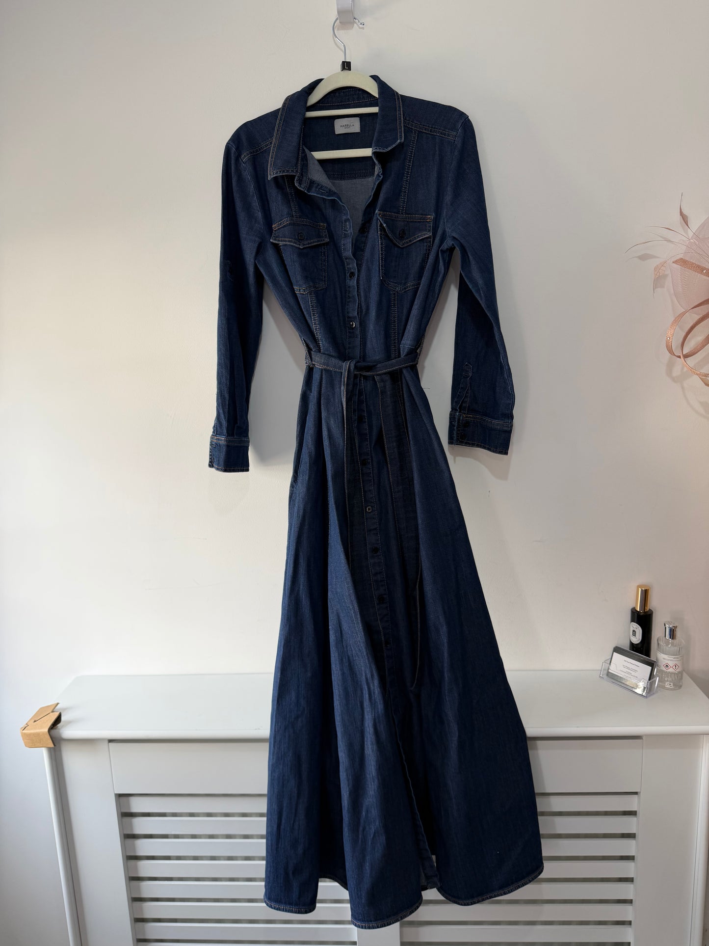 Preloved Denim Marella Dress, Large