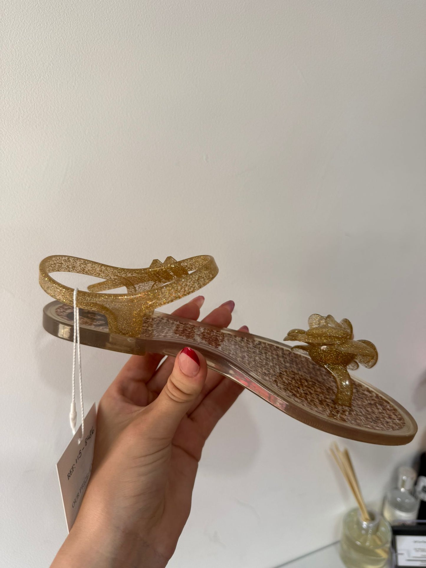 Preloved, Jelly Chanel Jelly Sandals, Size 35 UK 2