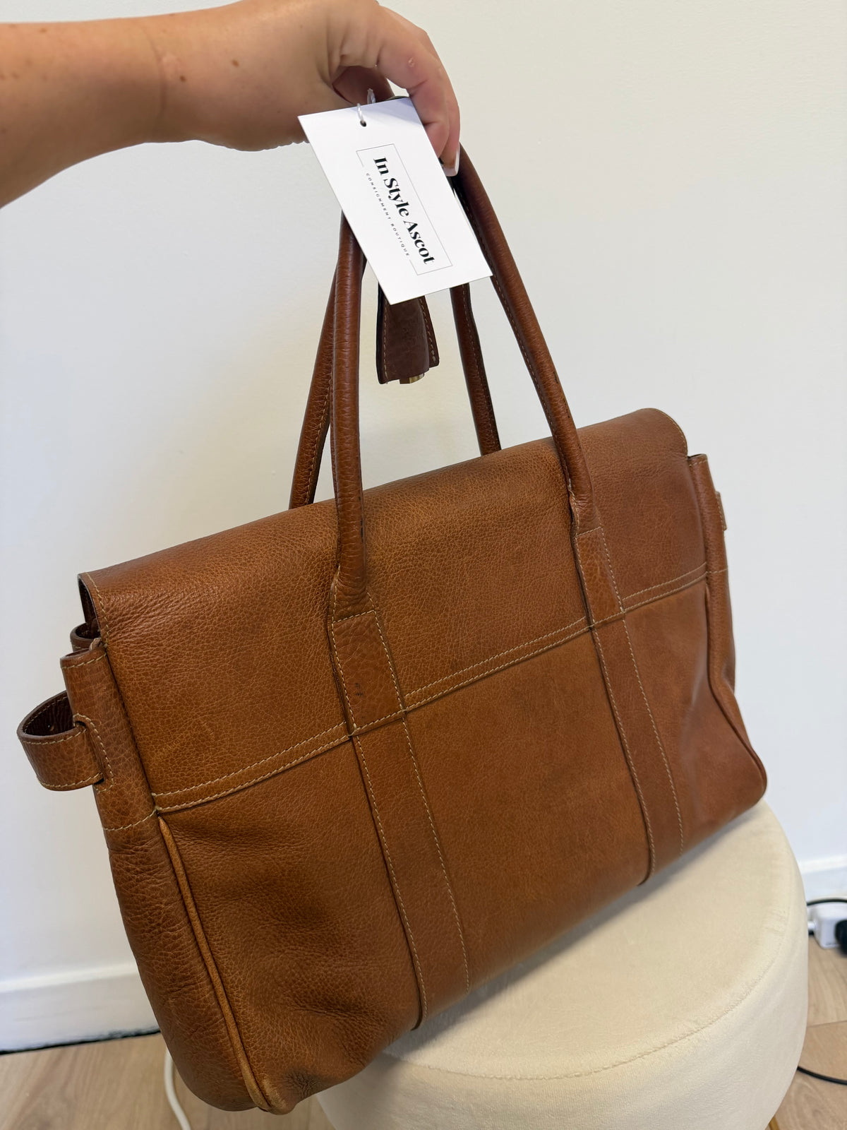 Preloved Mulberry Handbag Brown