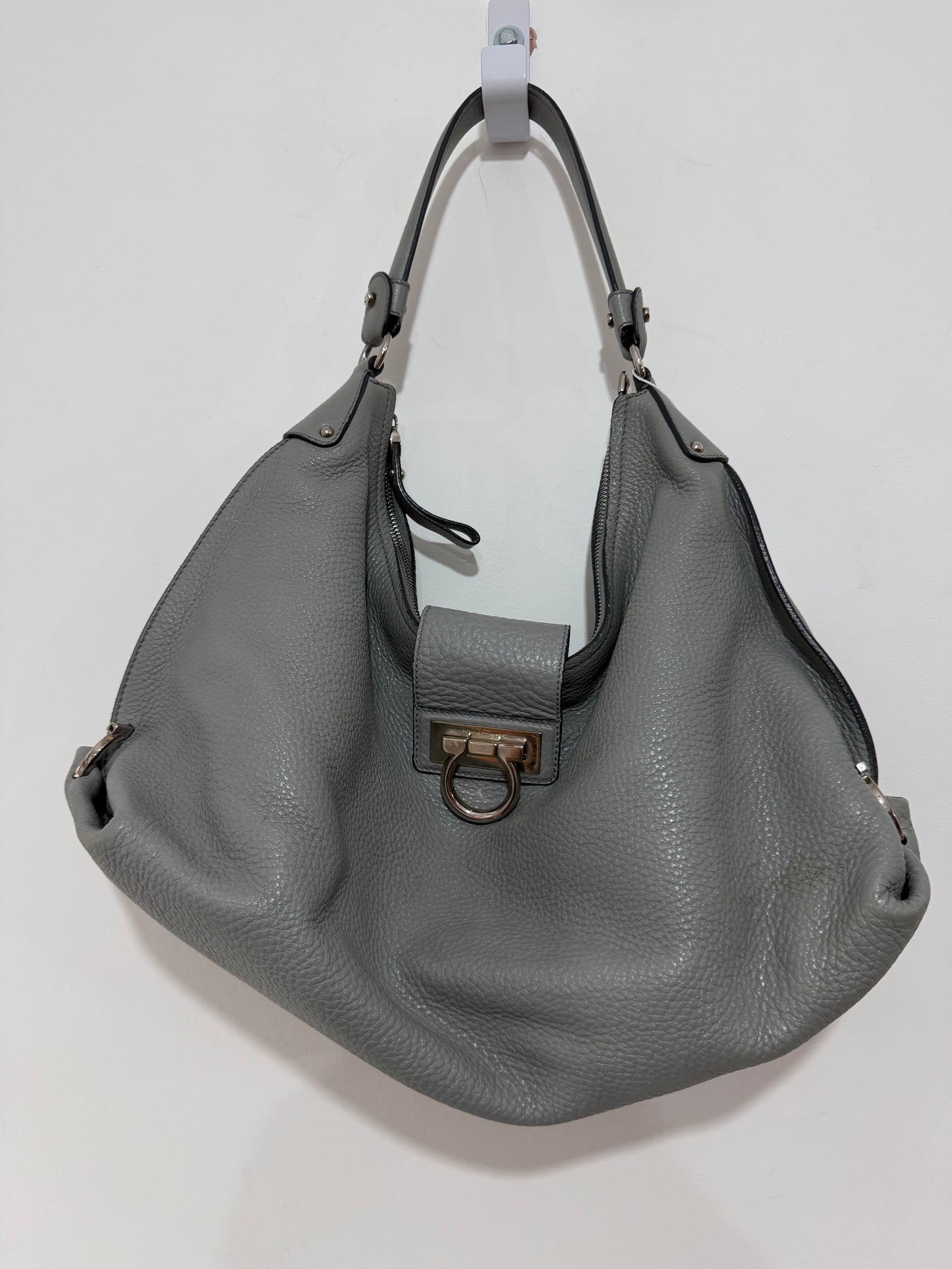 Preloved, Grey Salvatore Ferragamo Handbag