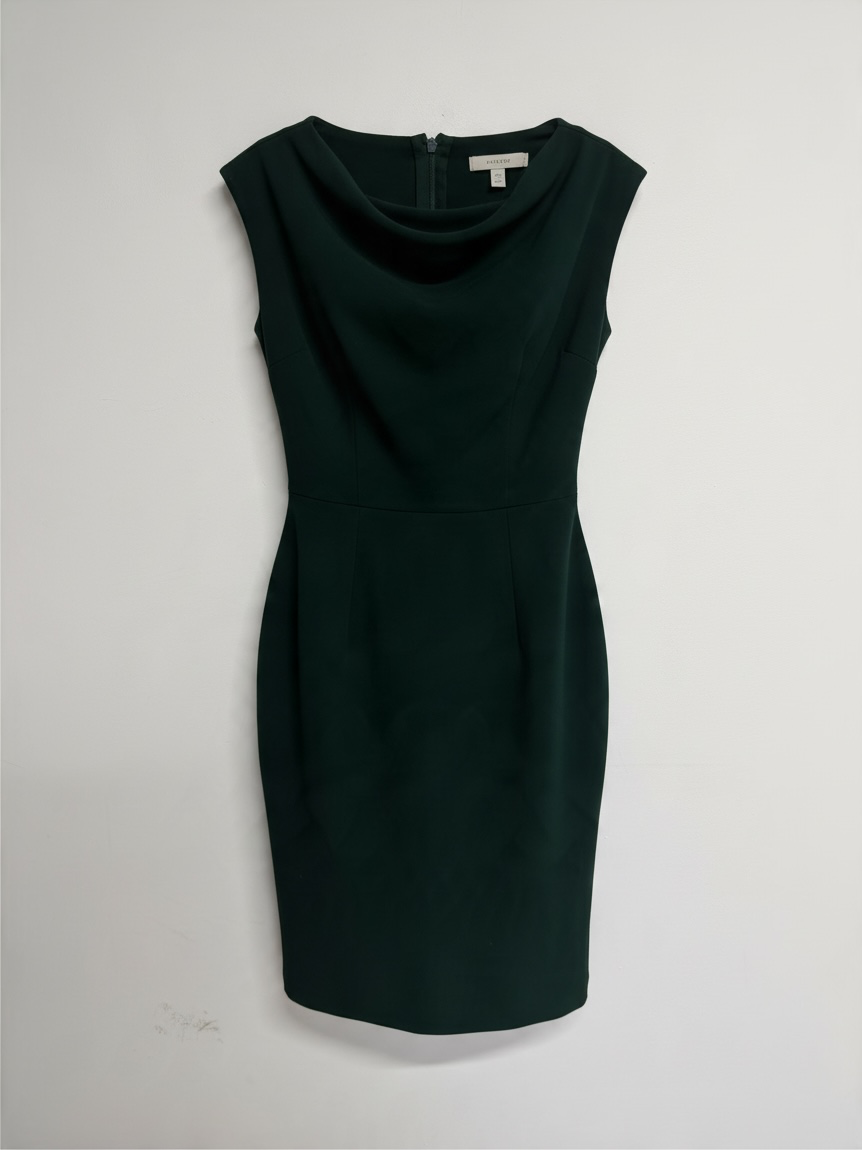 Preloved Reiss Dress Size UK 4-6 Green