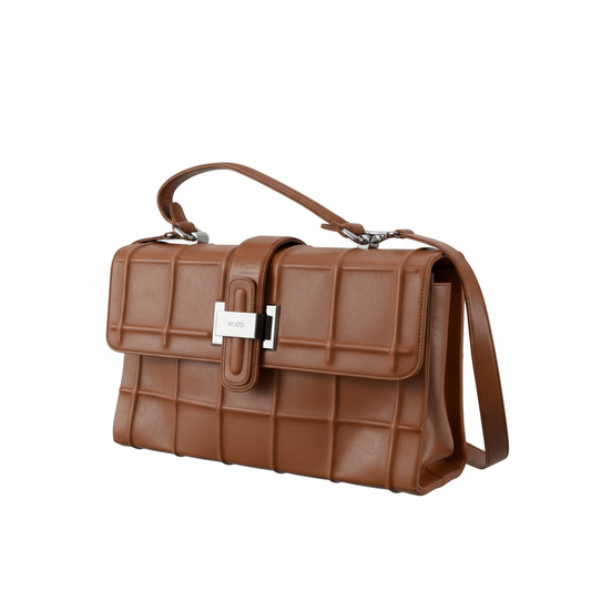 Pre-owned, Brown Tan Rodo Handbag