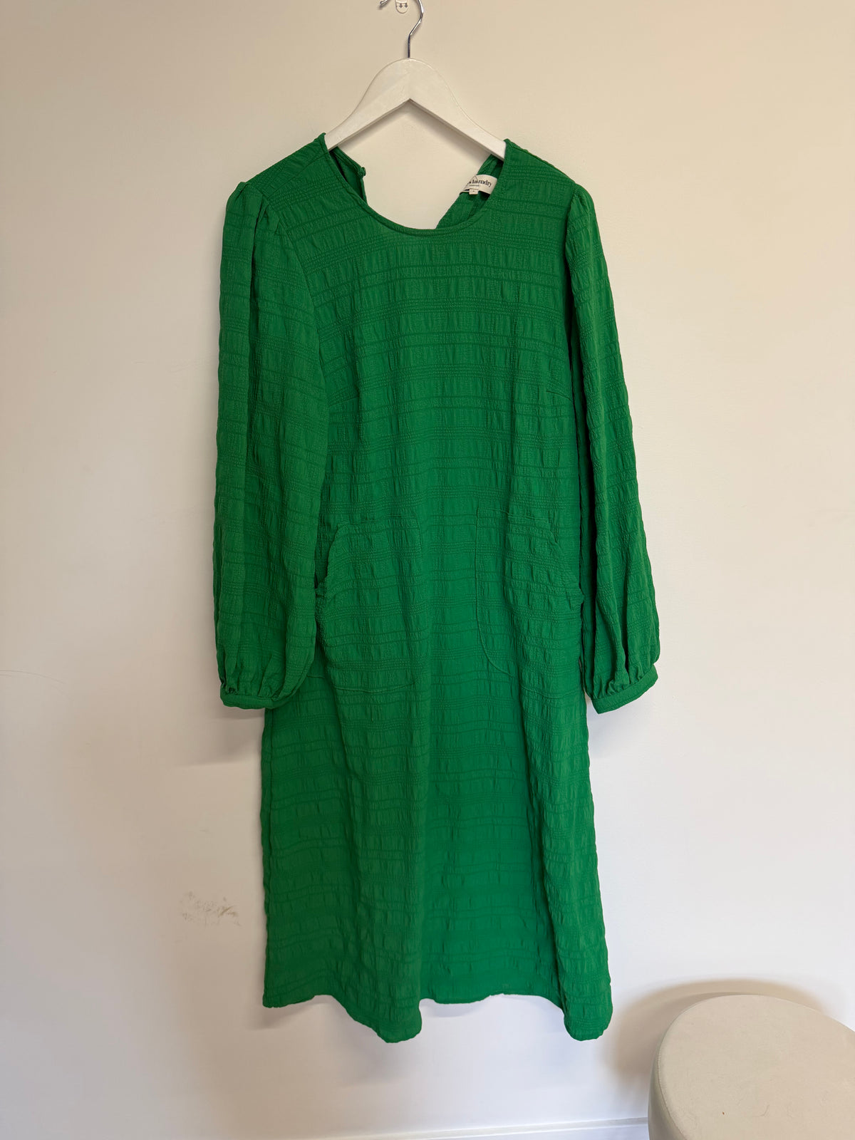Preloved Lollys Laundry Dress, Size Small Green