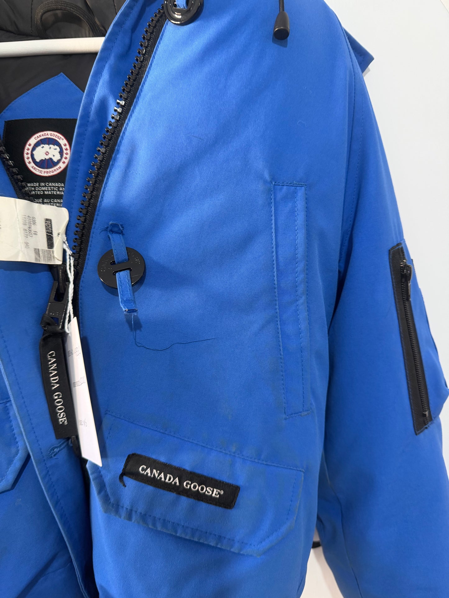 Blue Canada Goose Coat, Size XS