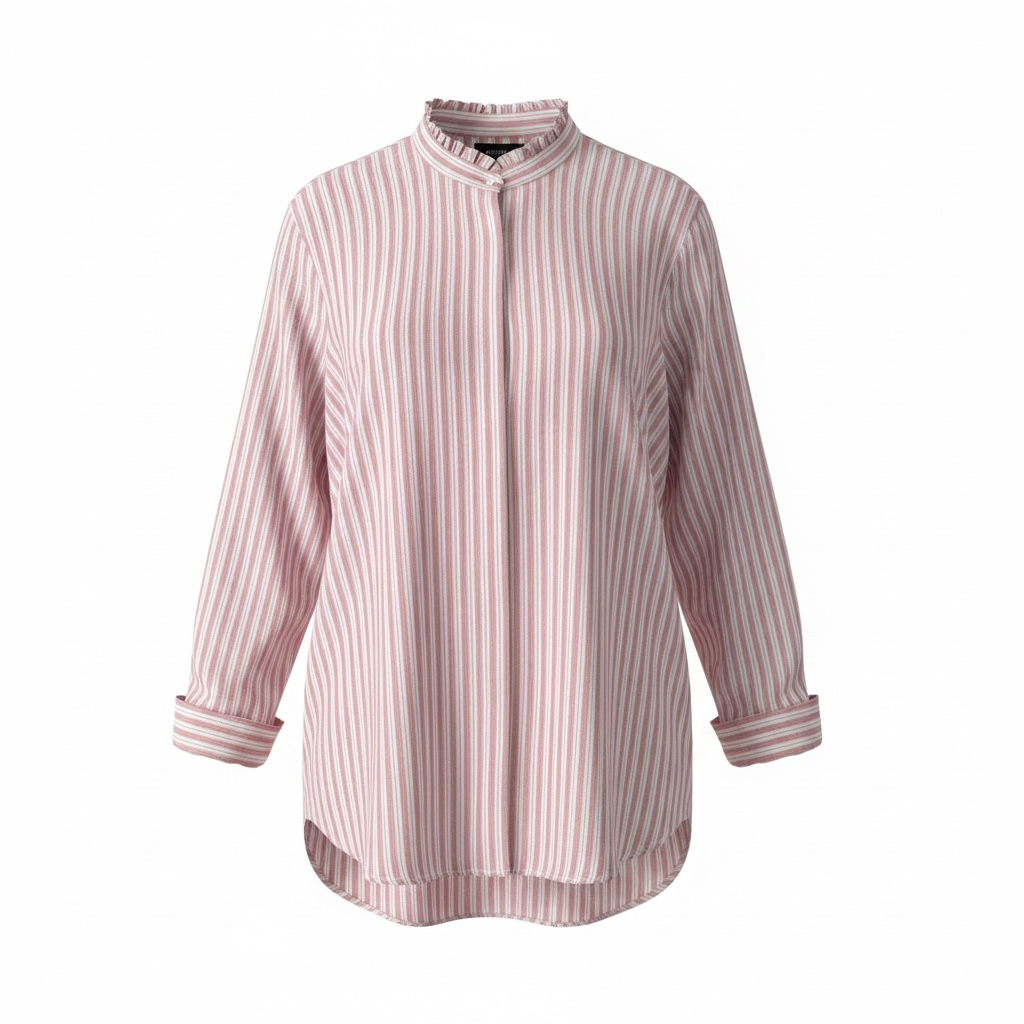 Pre-loved Striped Pink Me + Em Blouse, 16, BNWT