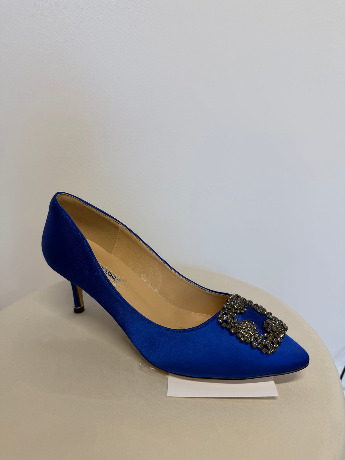 Preloved Manolo Blahnik Heels Size 8 Blue