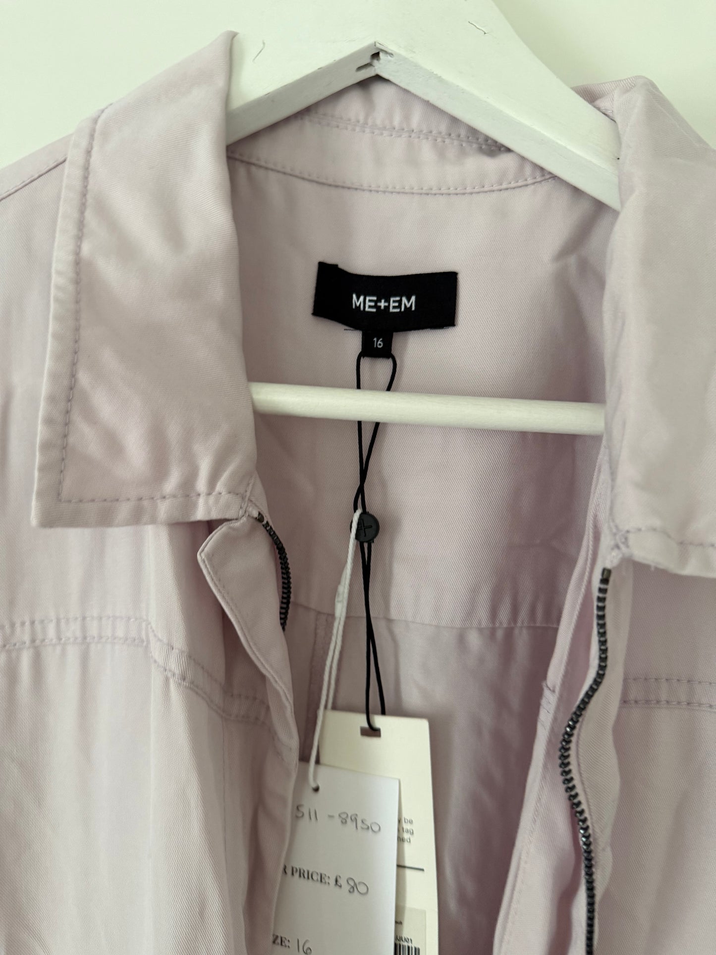 Preloved, Lilac Me + Em Jumpsuit, 16, BNWT
