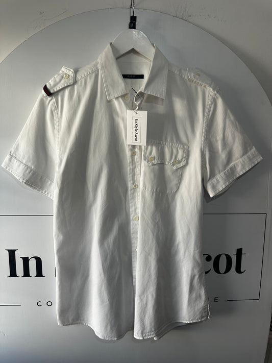 White Gucci Men’s Shirt, M/L