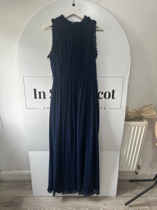 Navy Badgley Mischka Dress, Size 12-14