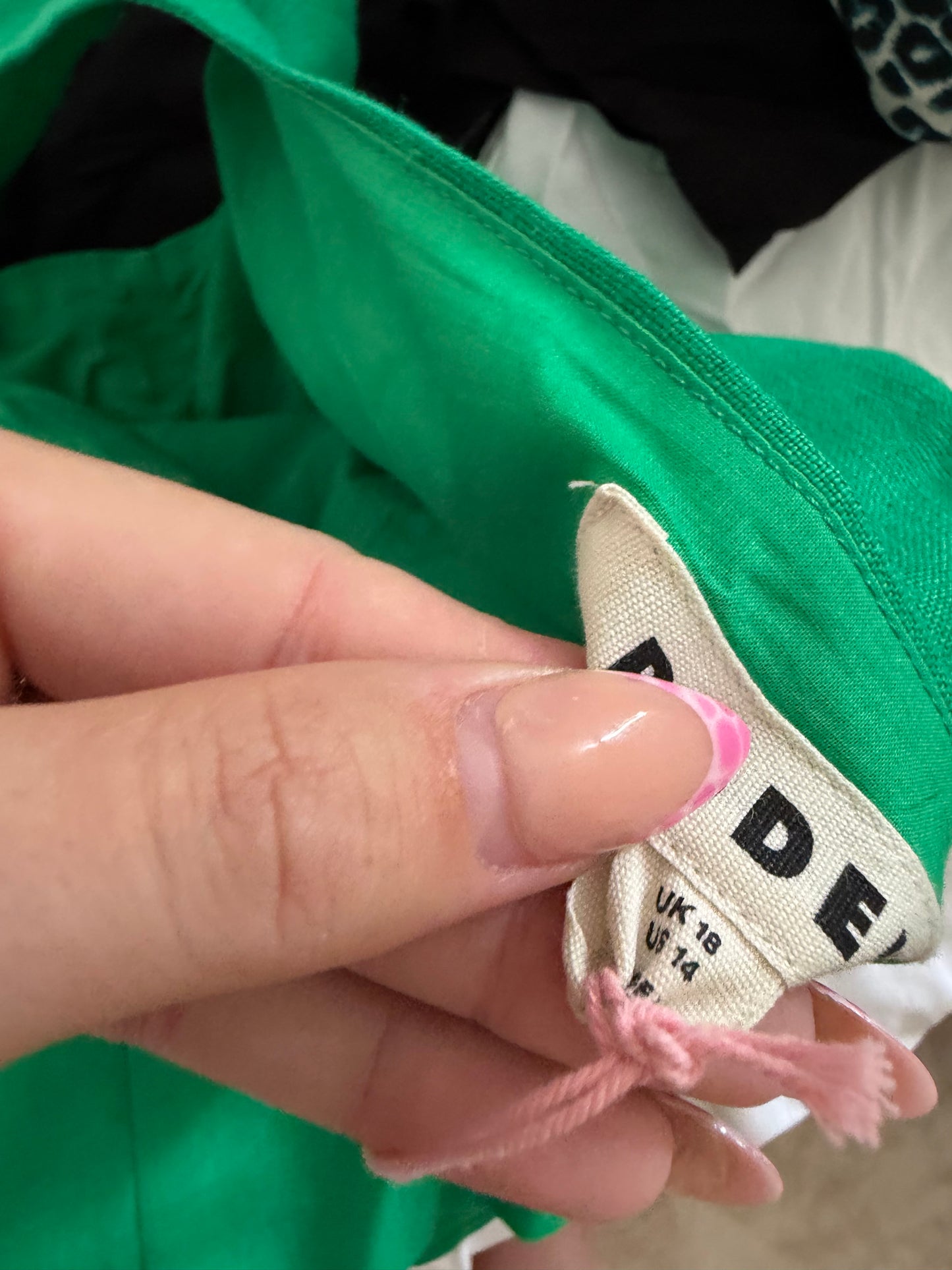 Pre-Loved Green Boden Top, 18, BNWT