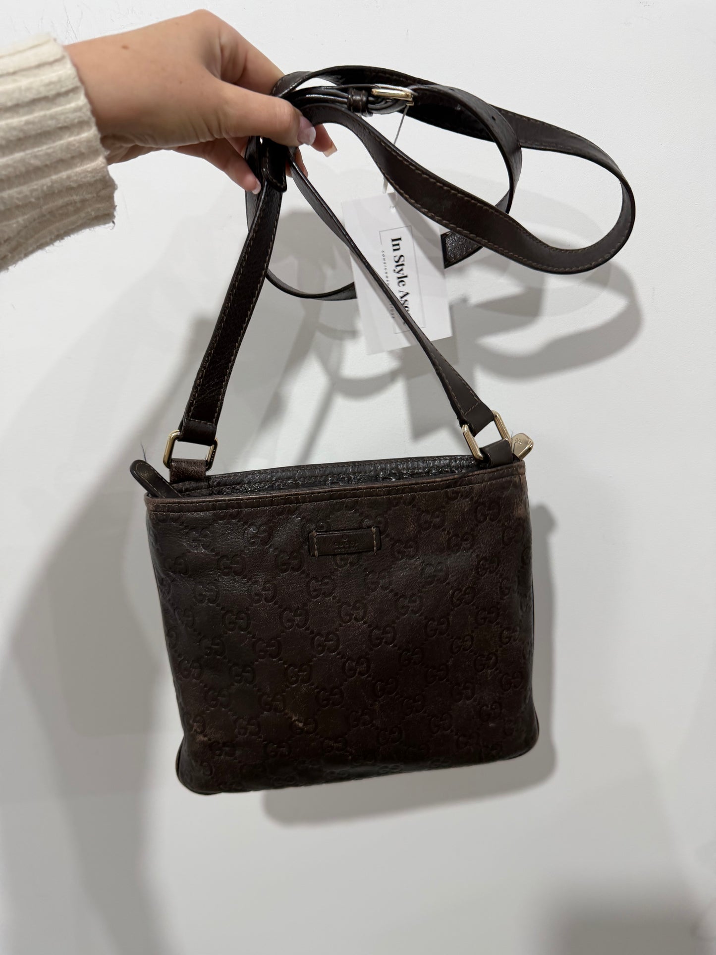 Guccisima Gucci Crossbody Bag, Monogram