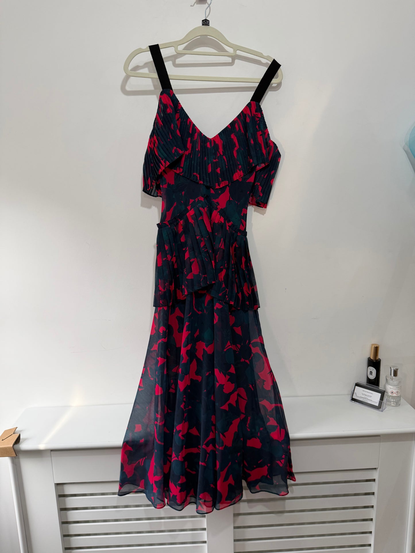 Preloved Geranium Pink Multi Jason Wu Dress, Small