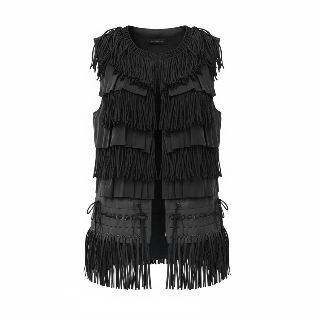 Pre-owned black Ellie tahari Gilet, Size xs