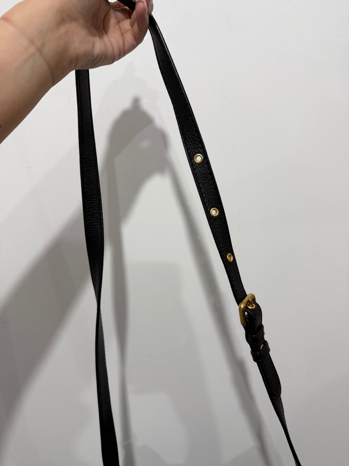 Black and Gold Marc by Marc Jacobs Crossbody Bag