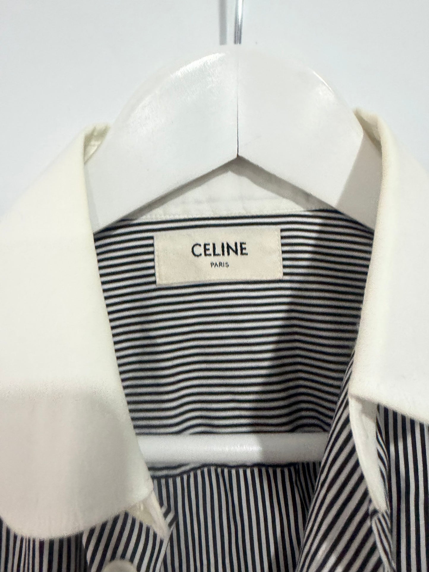Stripey Celine Shirt, Size 40 eu 12