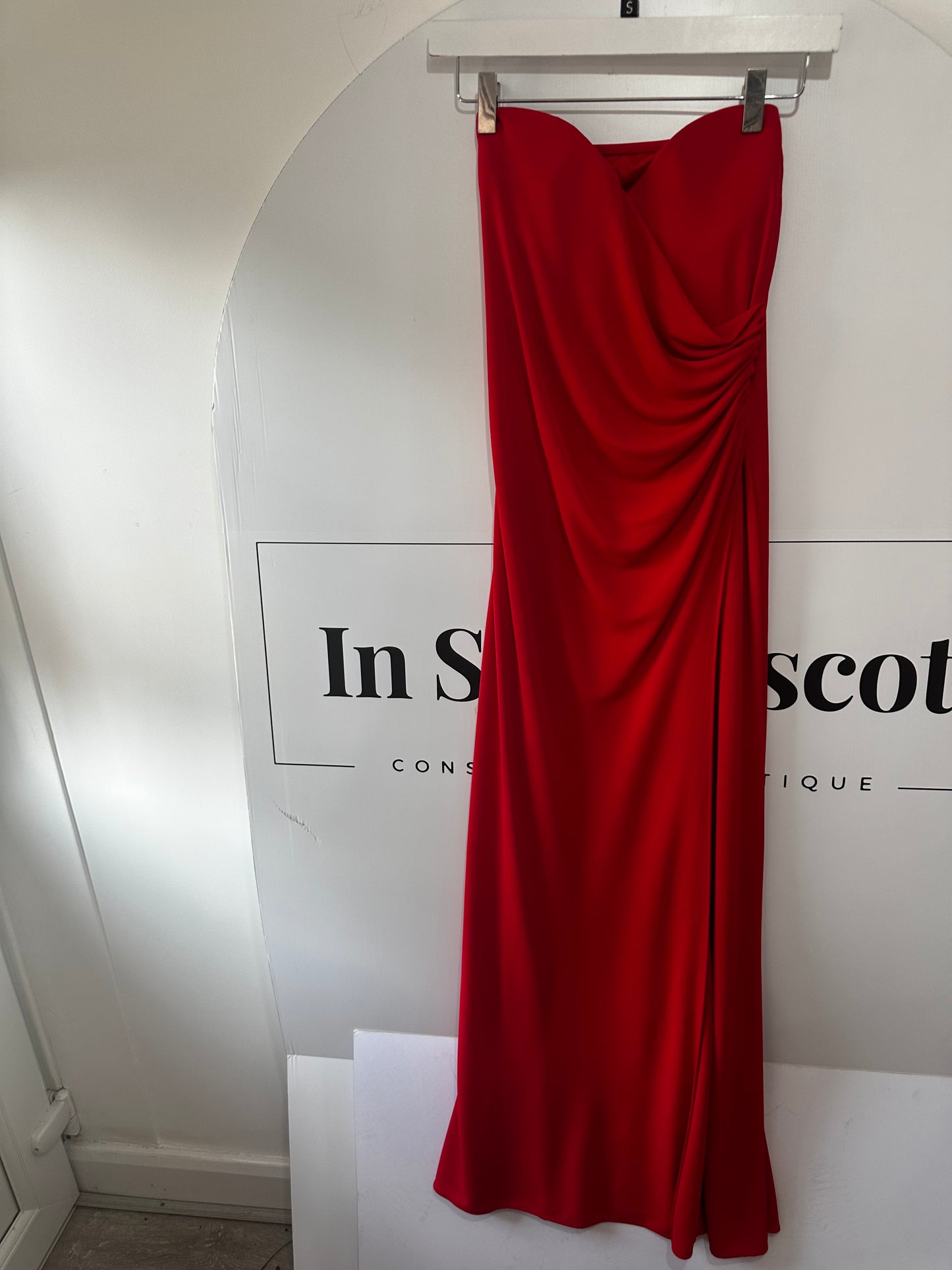 Red La Perla Maxi Dress, Size XS/S