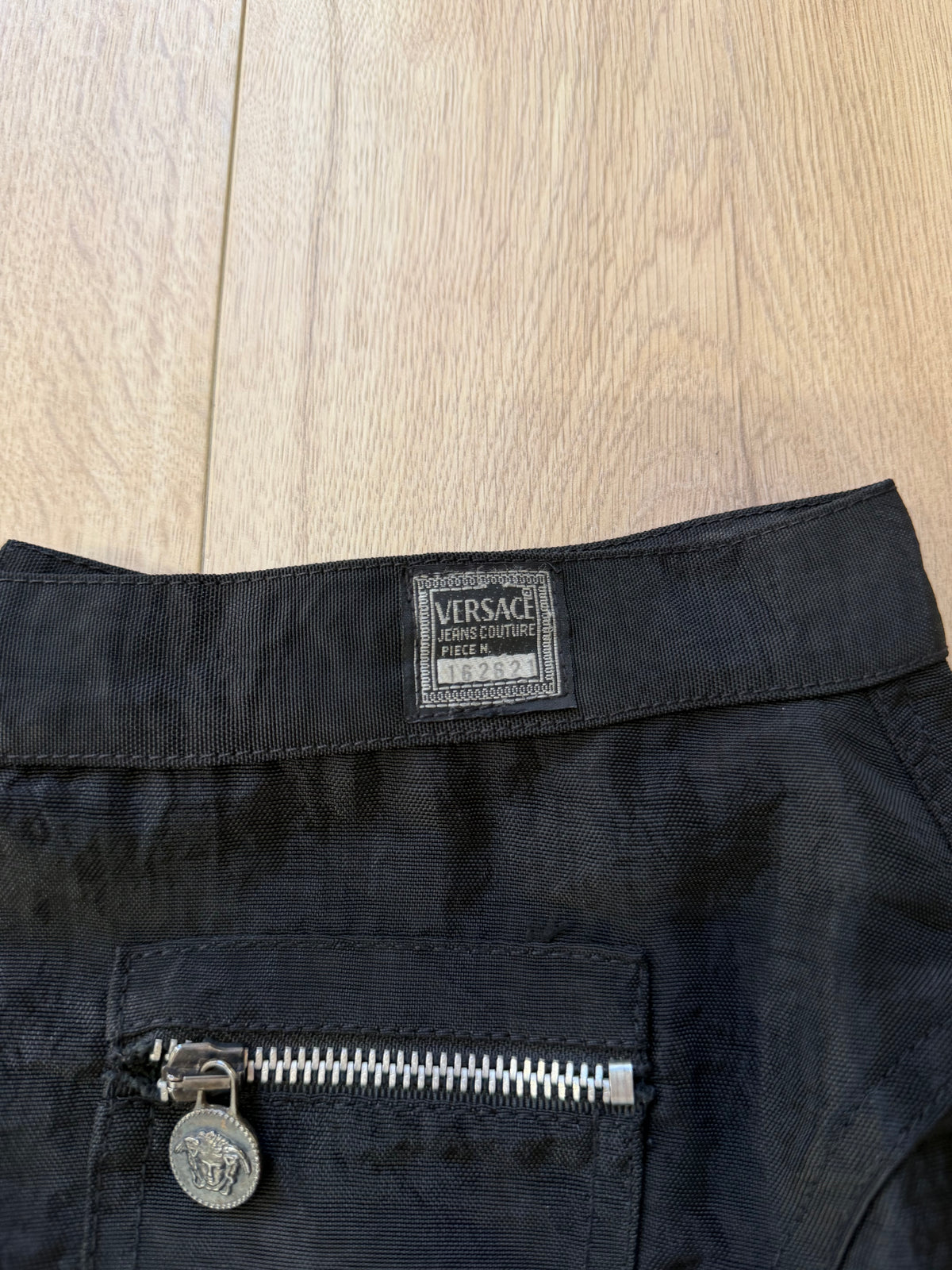 Preloved Versace Jeans Couture Skirt Size Extra Small Black