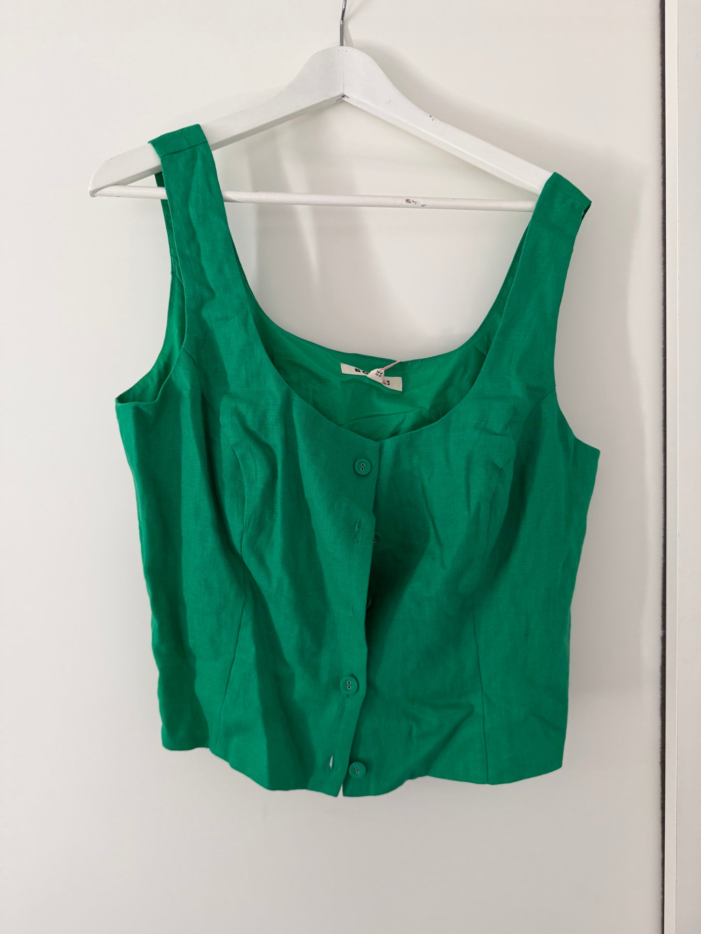 Pre-Loved Green Boden Top, 18, BNWT