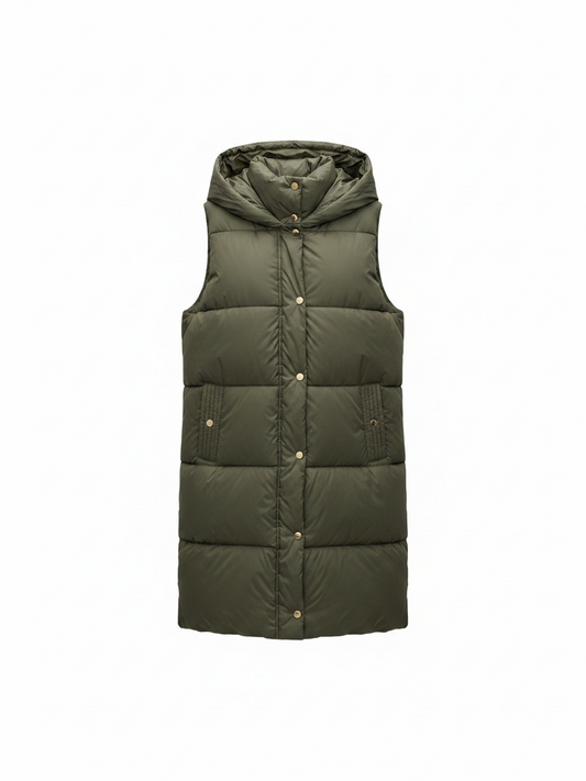 Preloved Mint Velvet Gilet Size S (10) Green