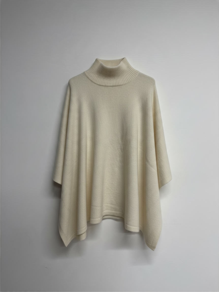 Preloved J.McLaughlin Poncho One size White