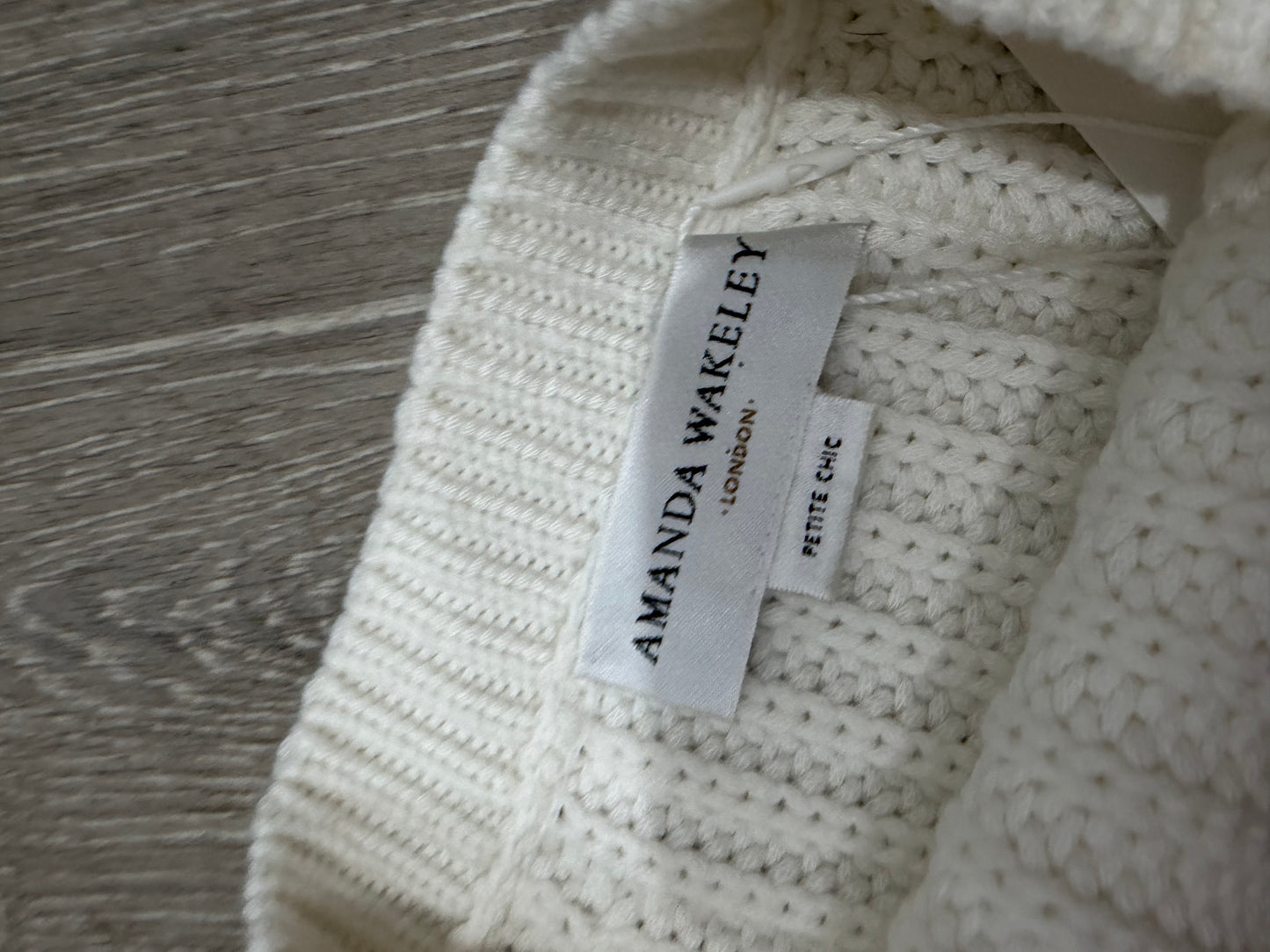 White Amanda Wakeley Jumper, Size S