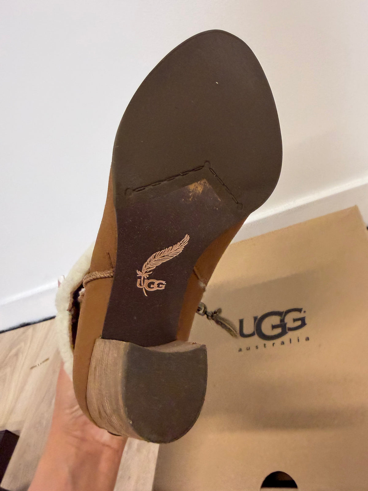 Preloved Ugg Shoes 4 Brown