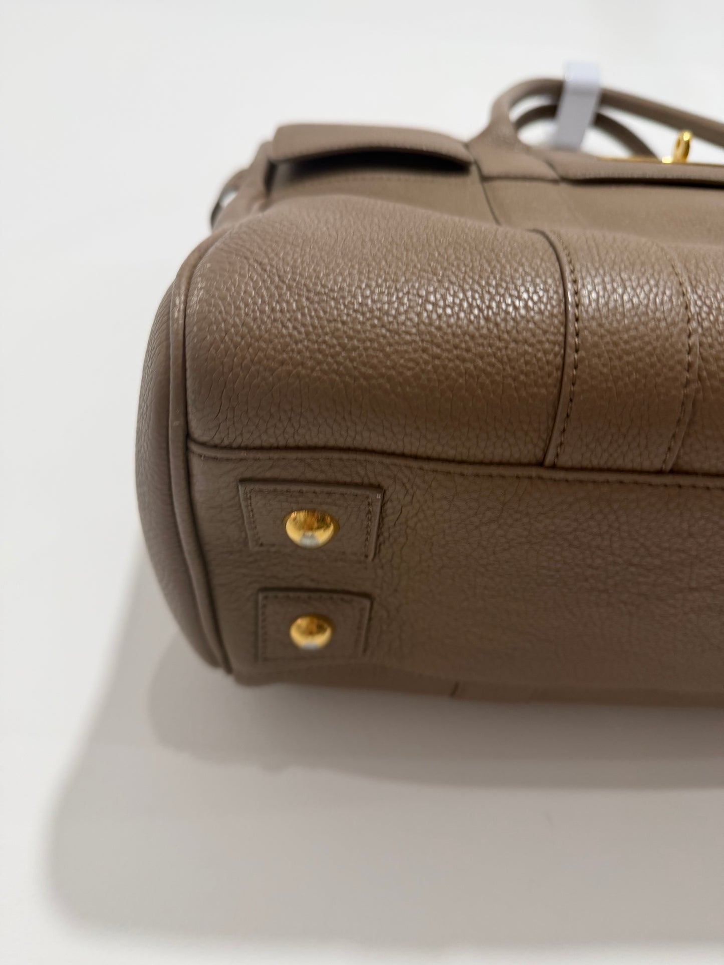 Pre Owned Taupe Mulberry Bayswater