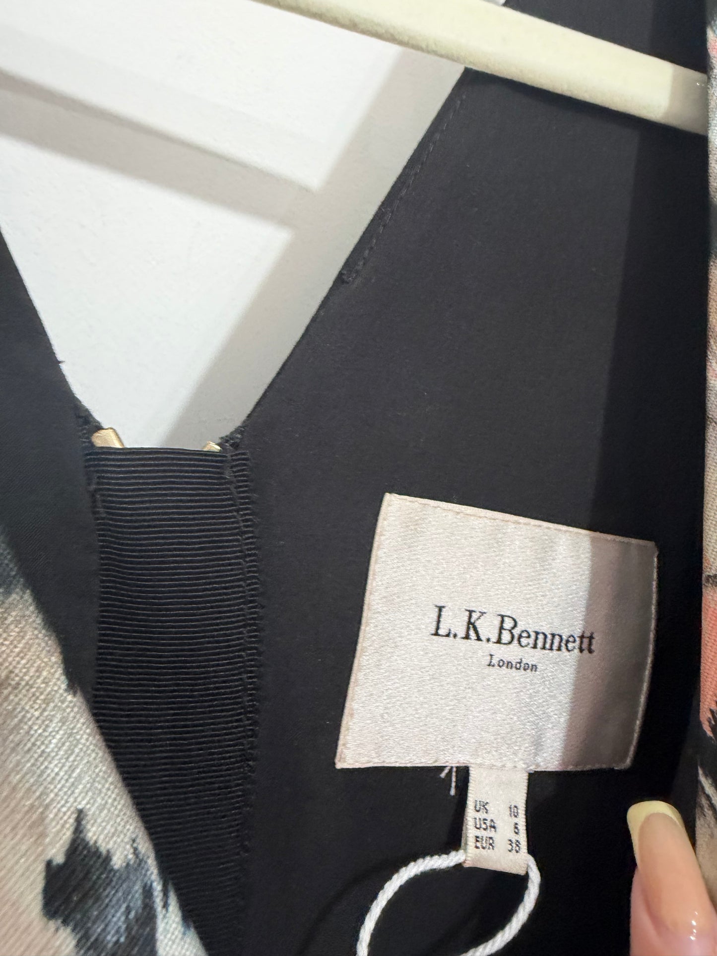 Pre-owned Black L.K. Bennett Dress, UK 10