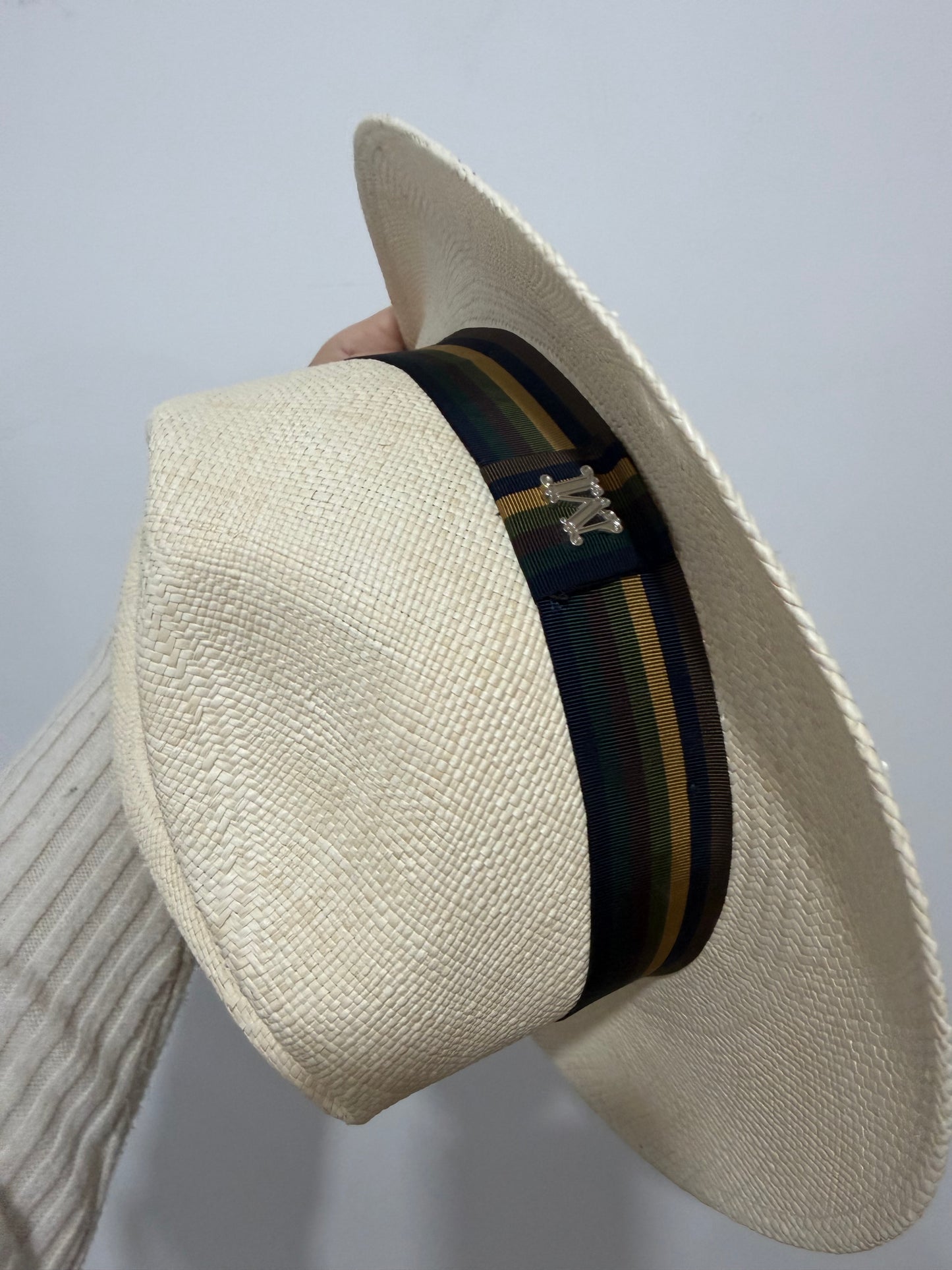 Pre-owned Panama MaxMara Straw Hat