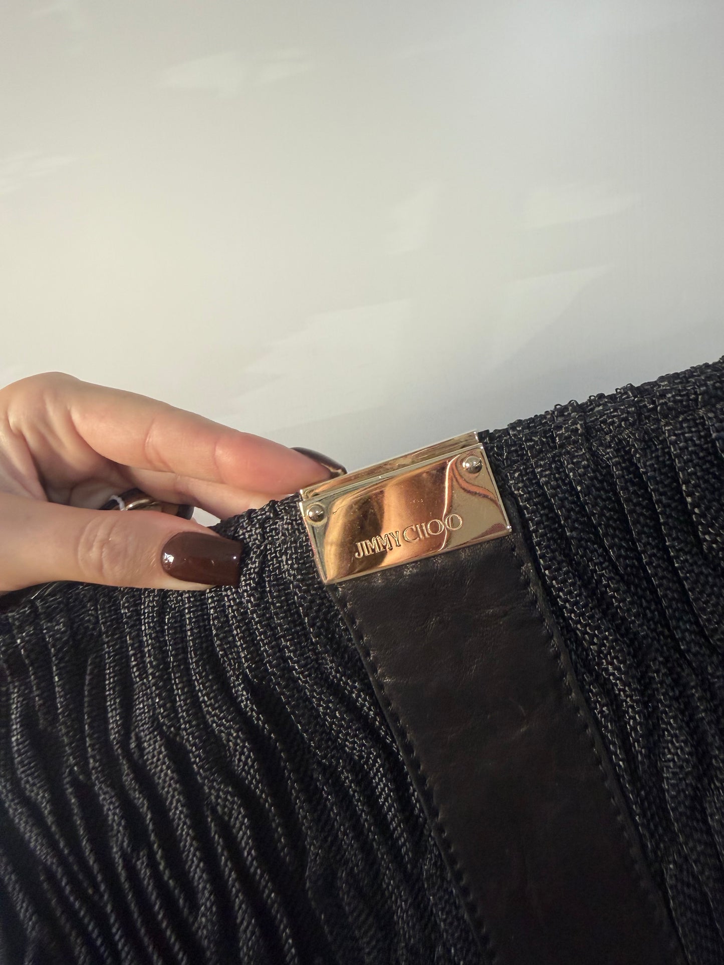 Black Jimmy Choo Clutch