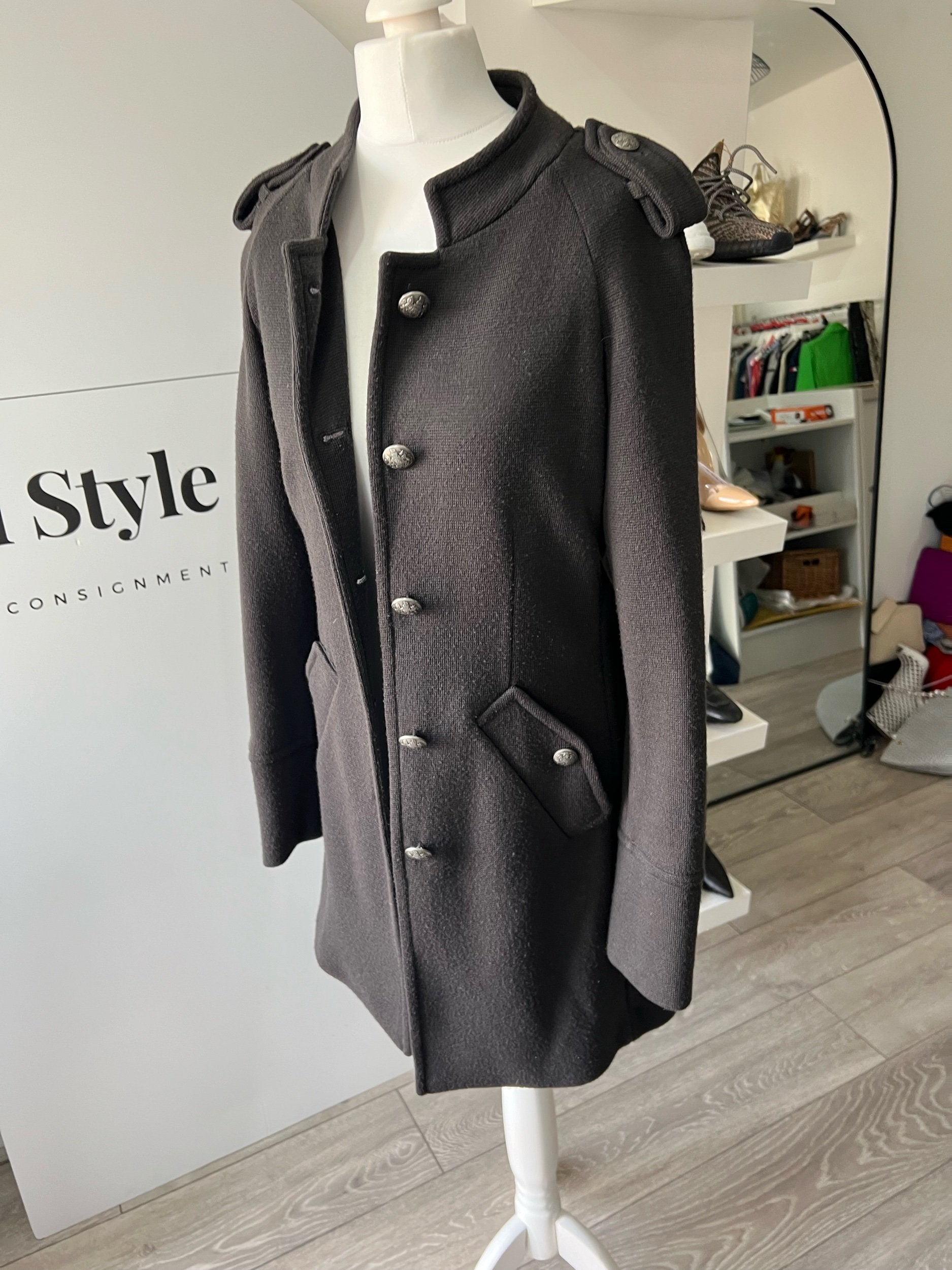 Marella Grey Coat - 8/10