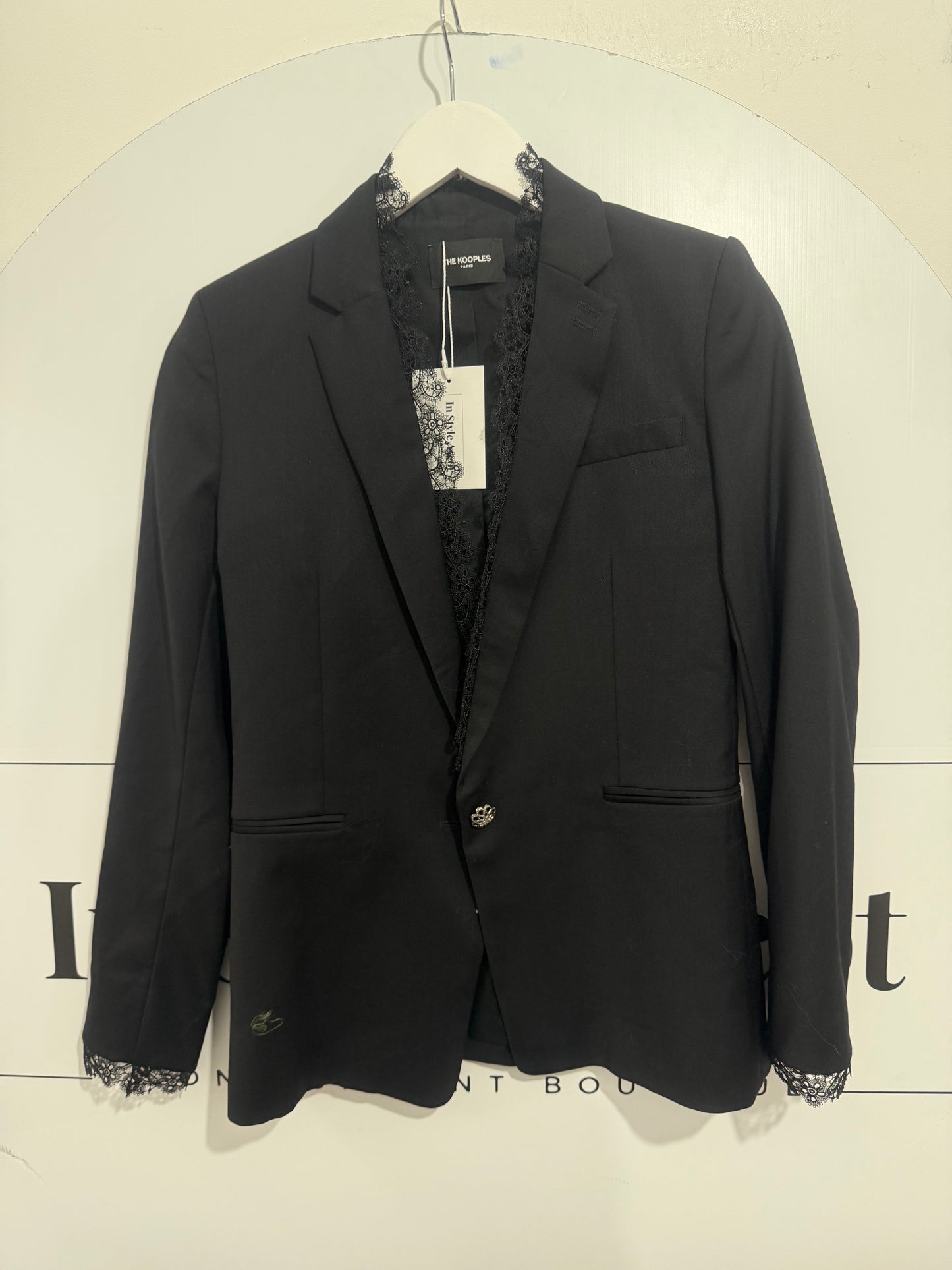 Black The Kooples Blazer, Small