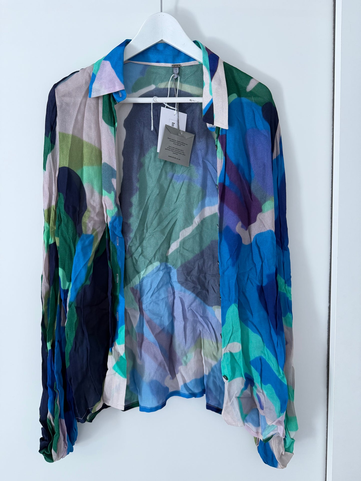 Pre-Loved Multi Blank NYC Blouse, XL, BNWT