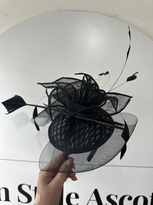 Black Fascinator