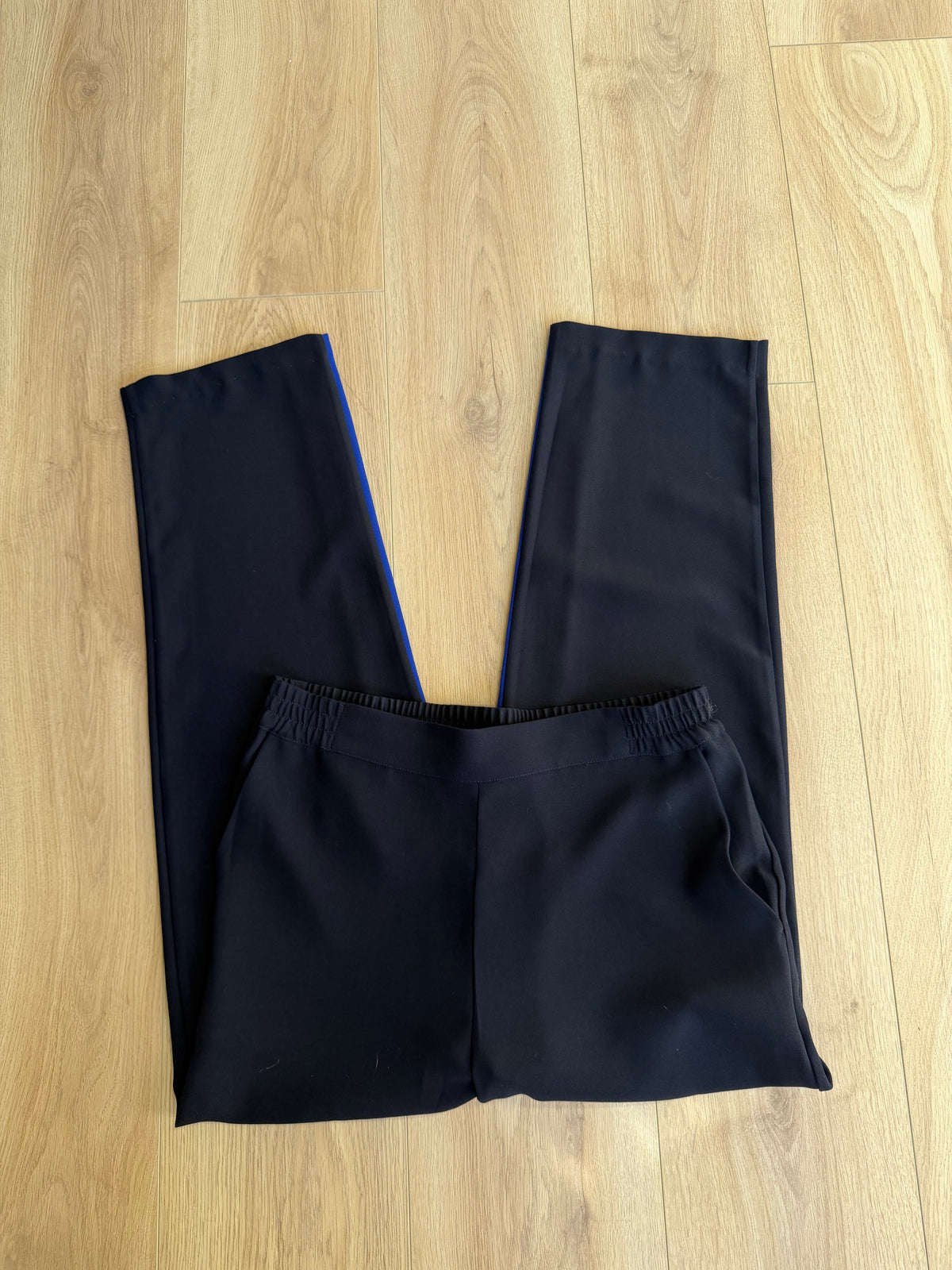 Preloved Whistles Trousers Size 10 Navy