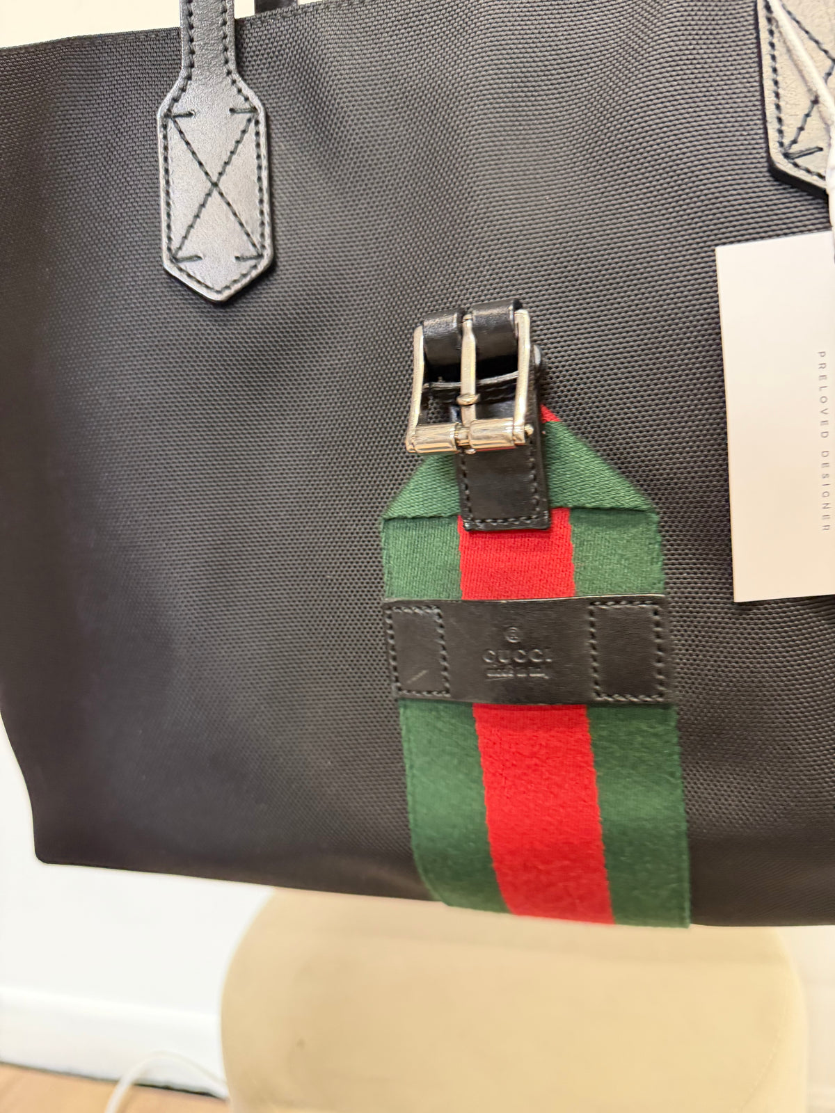 Preloved Gucci Handbag Black