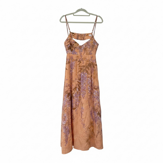 Preloved, Floral Zimmerman Dress, Size 2 (UK 10-12)