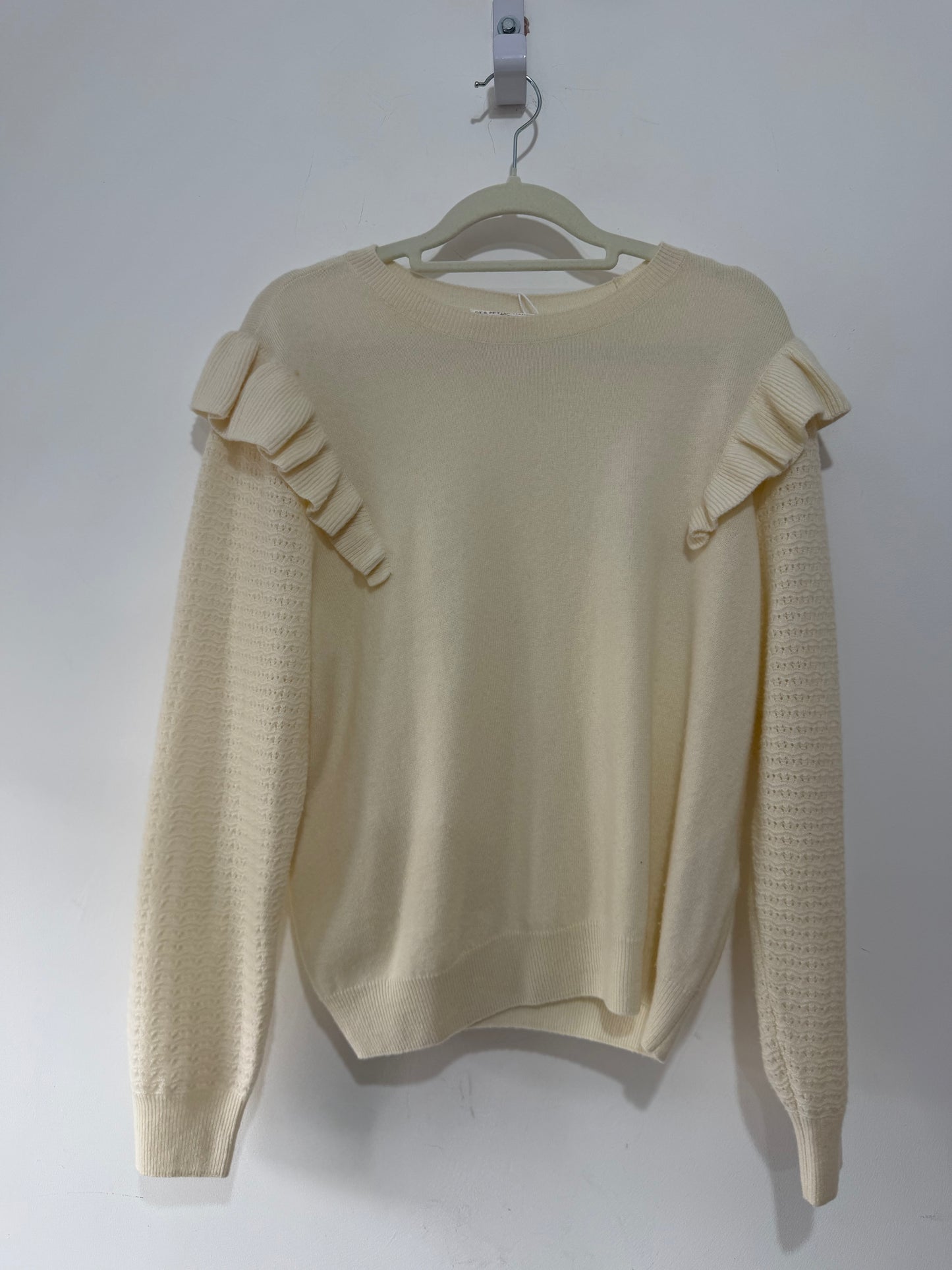 Preloved Des Petits Hauts Jumper Size S (10) Cream