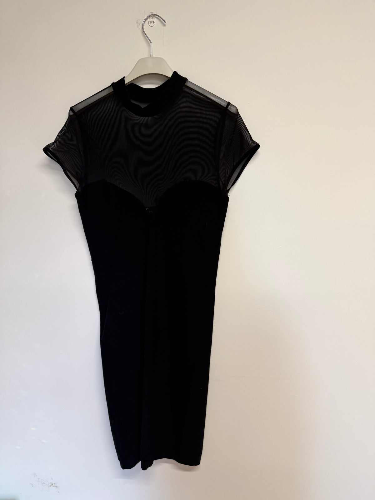 Preloved Bebe Dress Size Medium Black