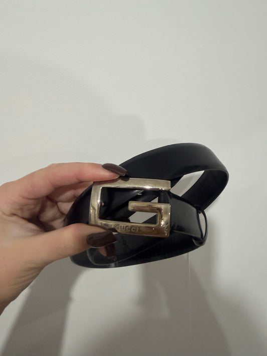 Black Gucci Belt Size 75/30