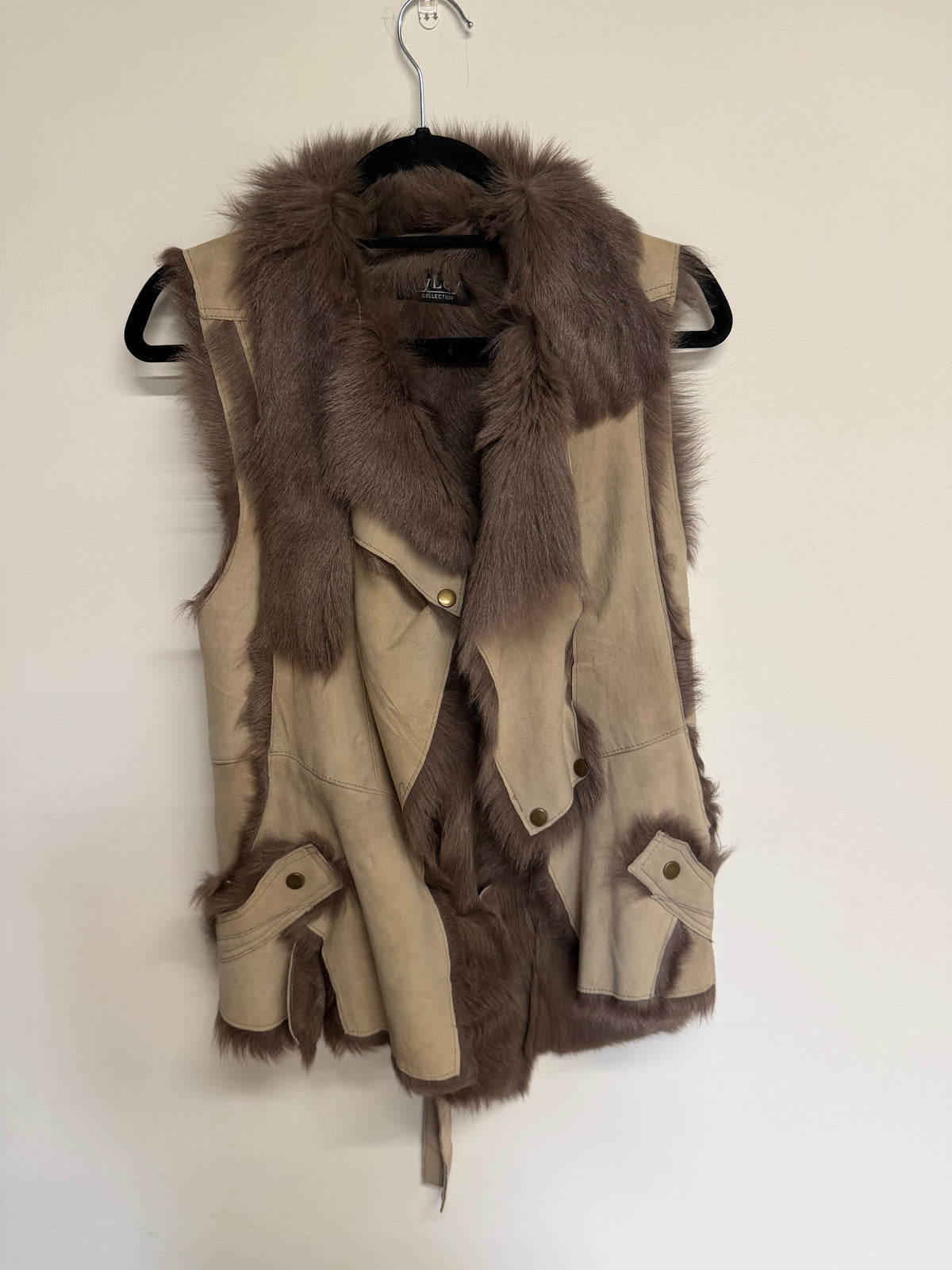 Preloved Jayley Collection Waistcoat Small / Medium Beige