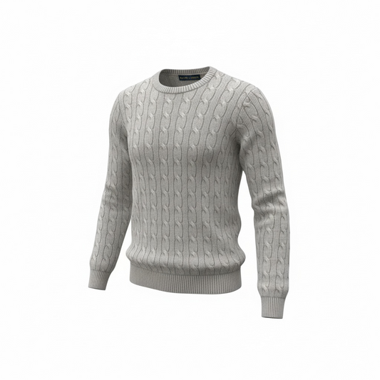 Grey Ralph Lauren Cashmere Jumper, Size S