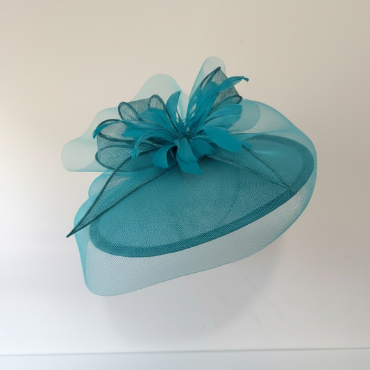 Preloved, BRAND NEW, Blue Failsworth Fascinator/Hat