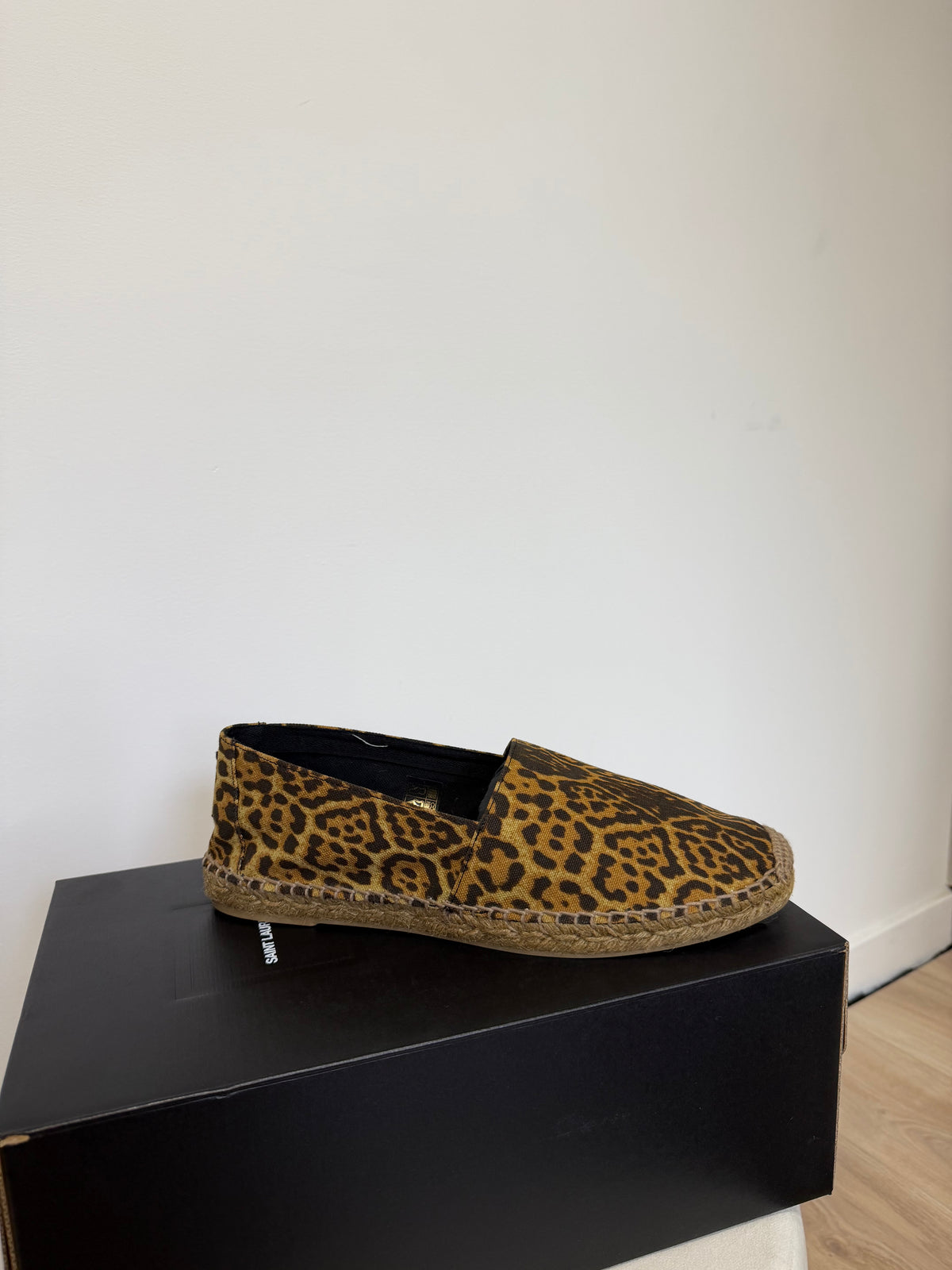 Preloved Saint Laurent Espadrilles EU 44 - UK 10 Leopard Print